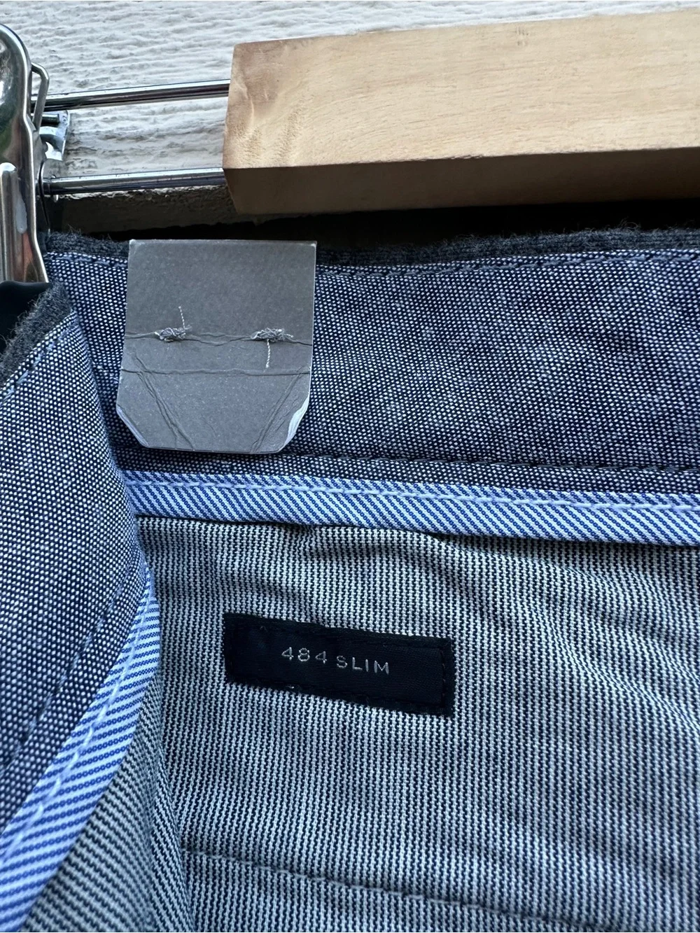 J. CREW 484 Men’s Size 33X30 Slim-Fit Twill Pant in Grey Style#BB979  🆕 NWT